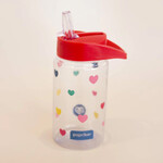Botella Plastica 400Ml Paprika Corazon Con Sorvete